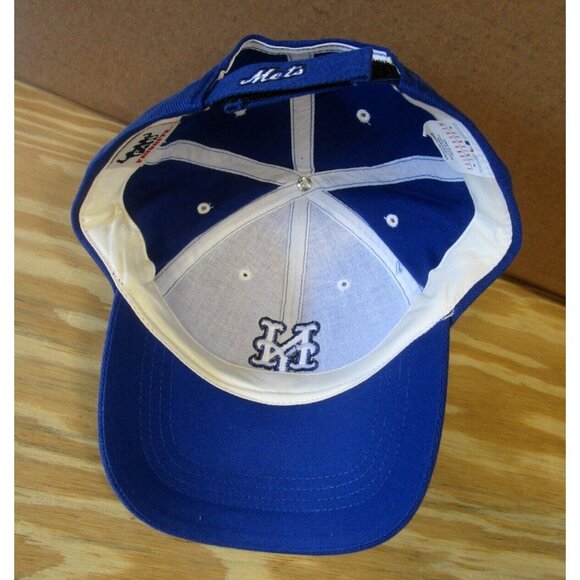 New York Mets Hat Cap Strap Back Genuine Merchandise Baseball Y2K MLB - Picture 8 of 11